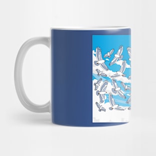 Colorful Birds In Nature Mug